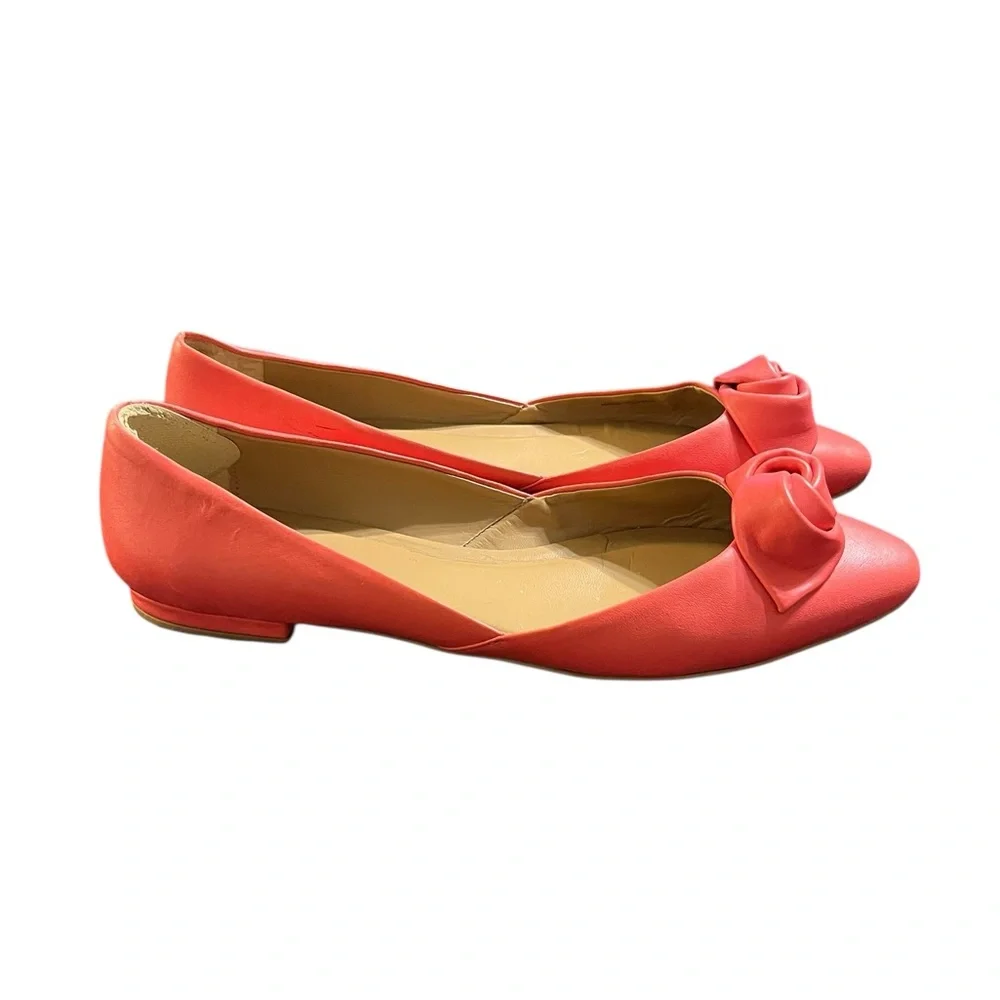 Talbots pink rose flats size 9B - Picture 8 of 13